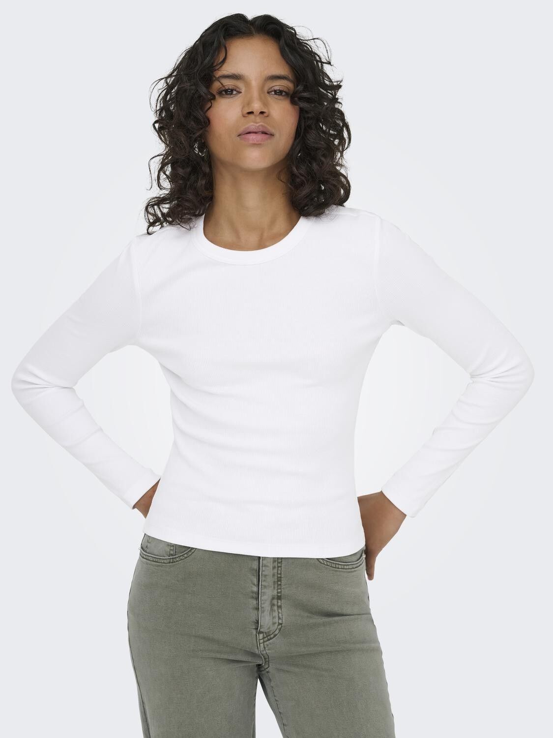 Onlval L/S O-Neck Top Jrs