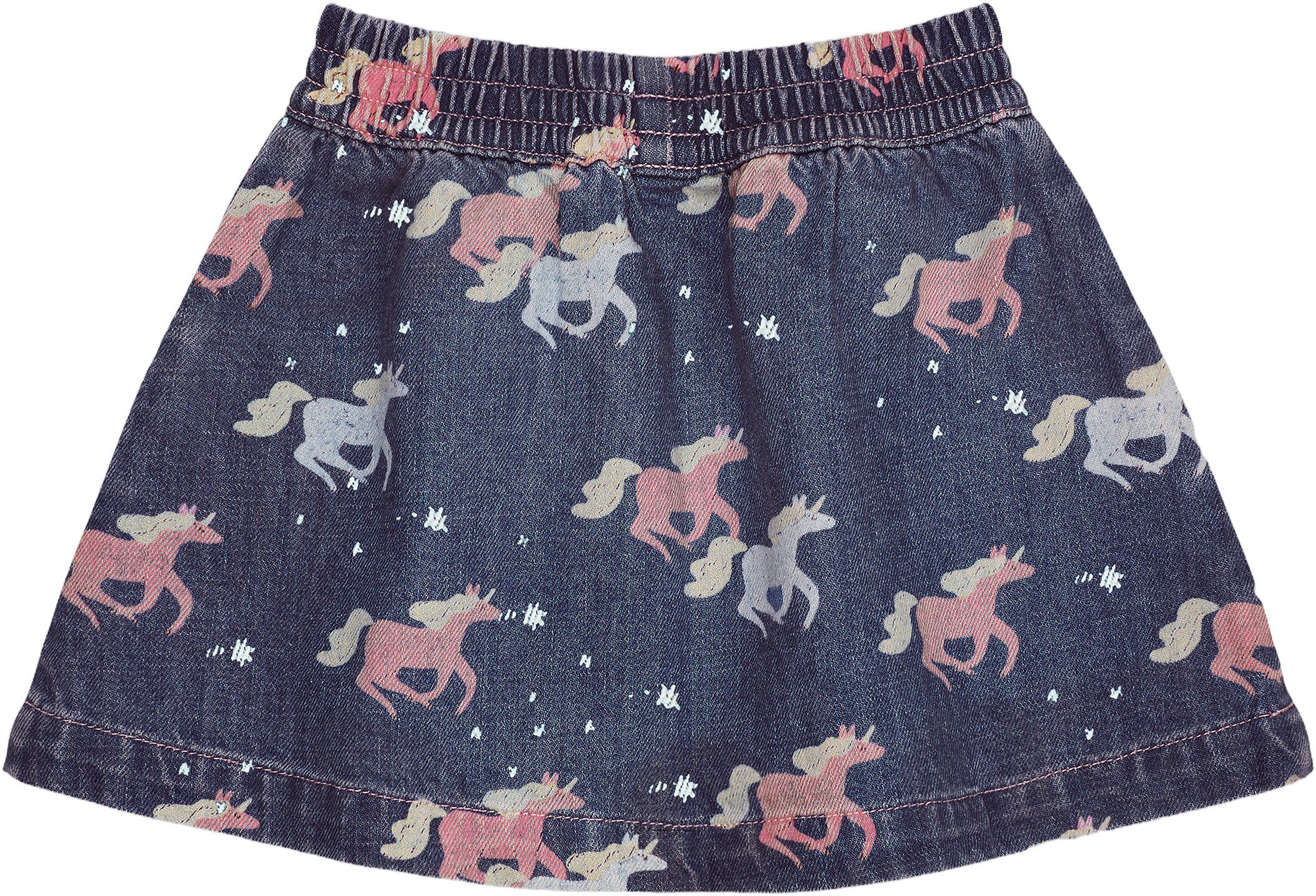 Unicorn Denim Skirt