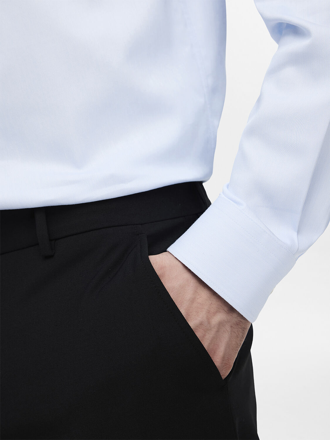 SLHSLIM-PERFORMANCE SHIRT LS NOOS