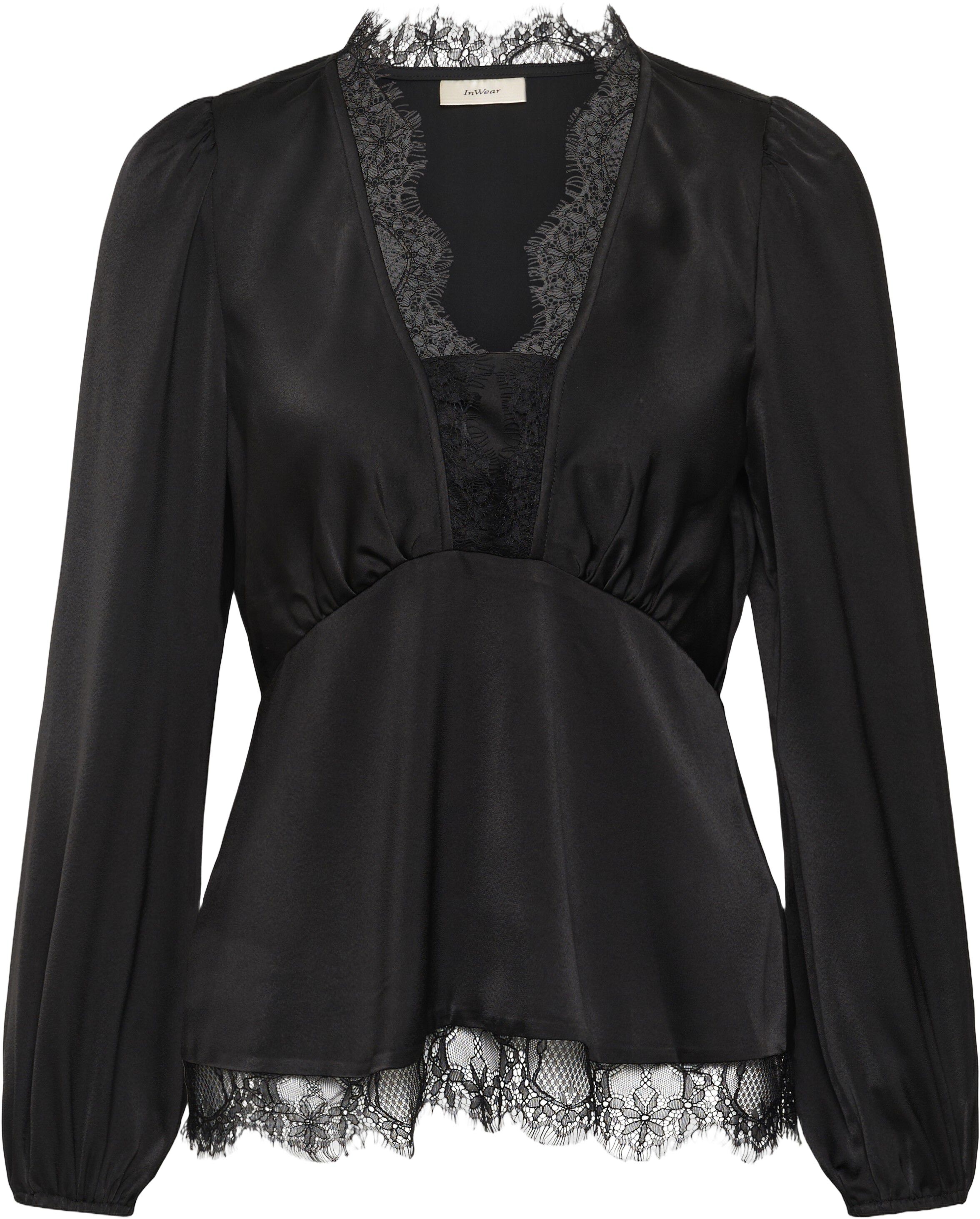 SATINEIW LACE TOP