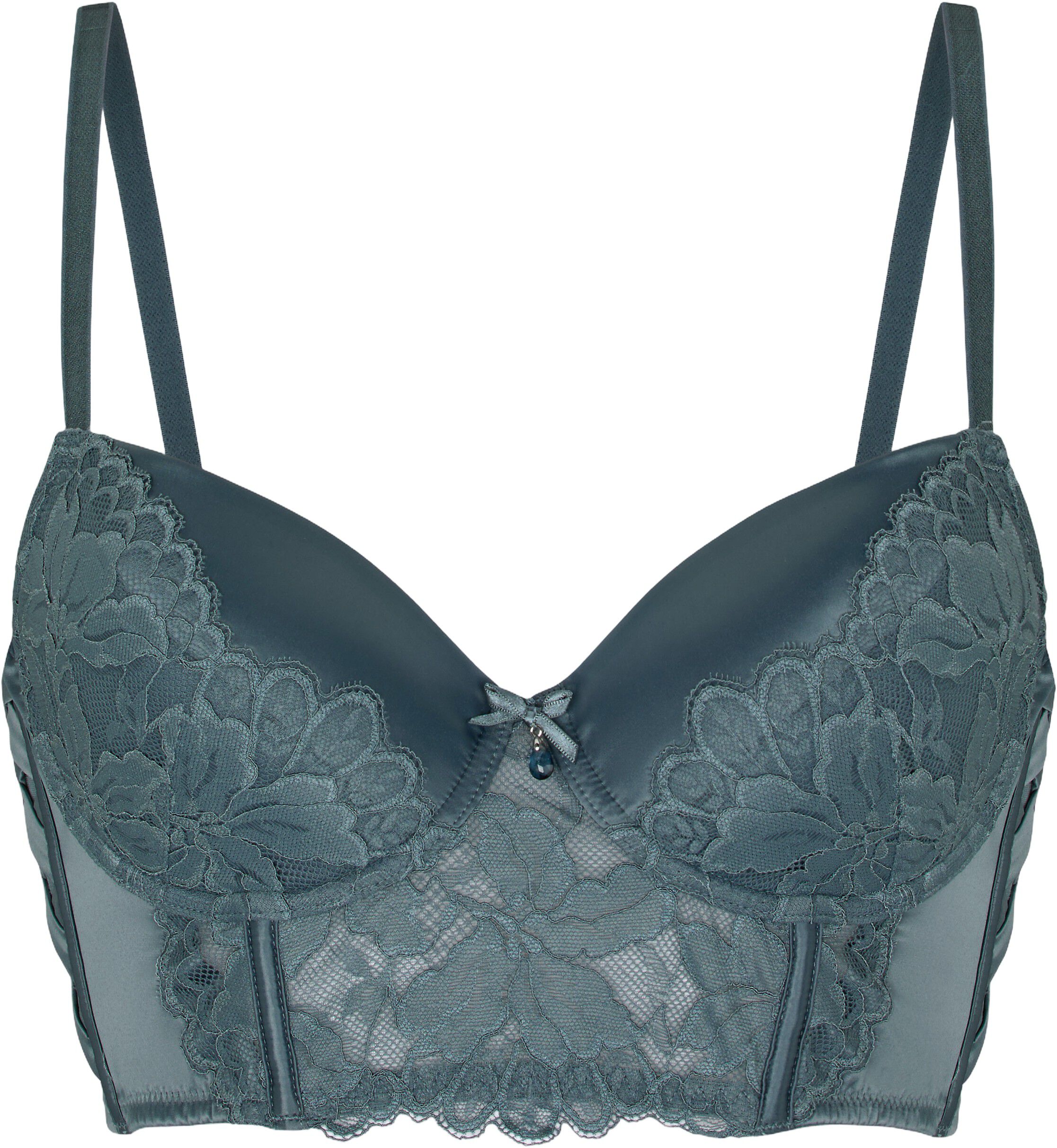 Padded Underwired Longline Bra Viktoria