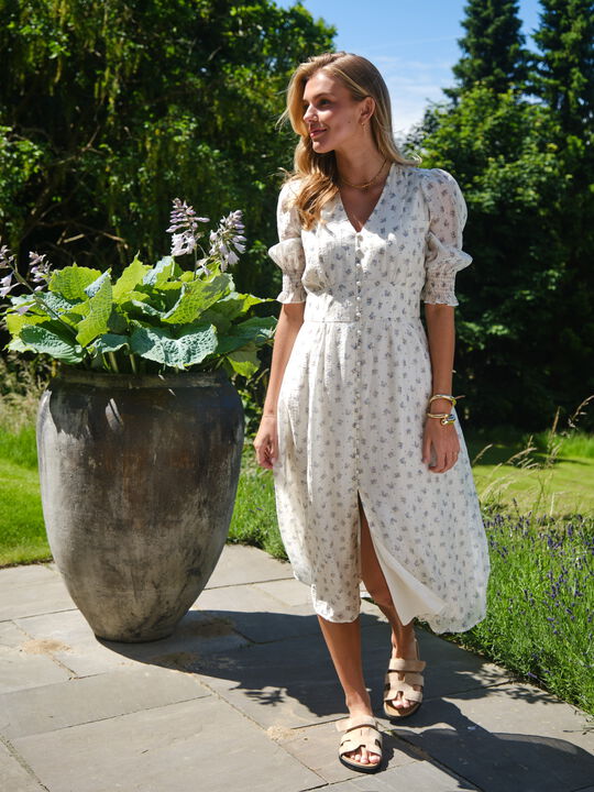 Valley Soft Fleur Dress