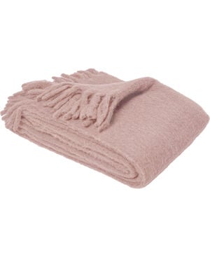 Fluffy pledd, plain