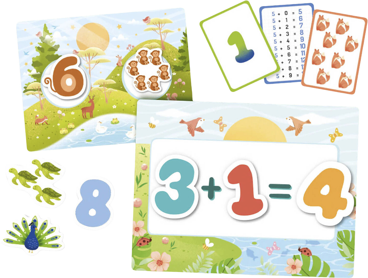 Auzou - Magnetisk leges&aelig;t - L&aelig;r tallene