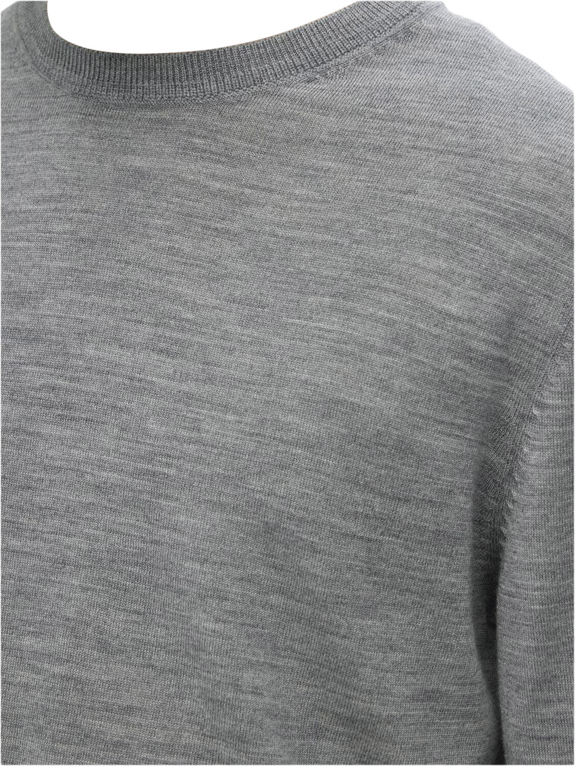 Slhtray Ls Knit Merino Crew Neck Noos