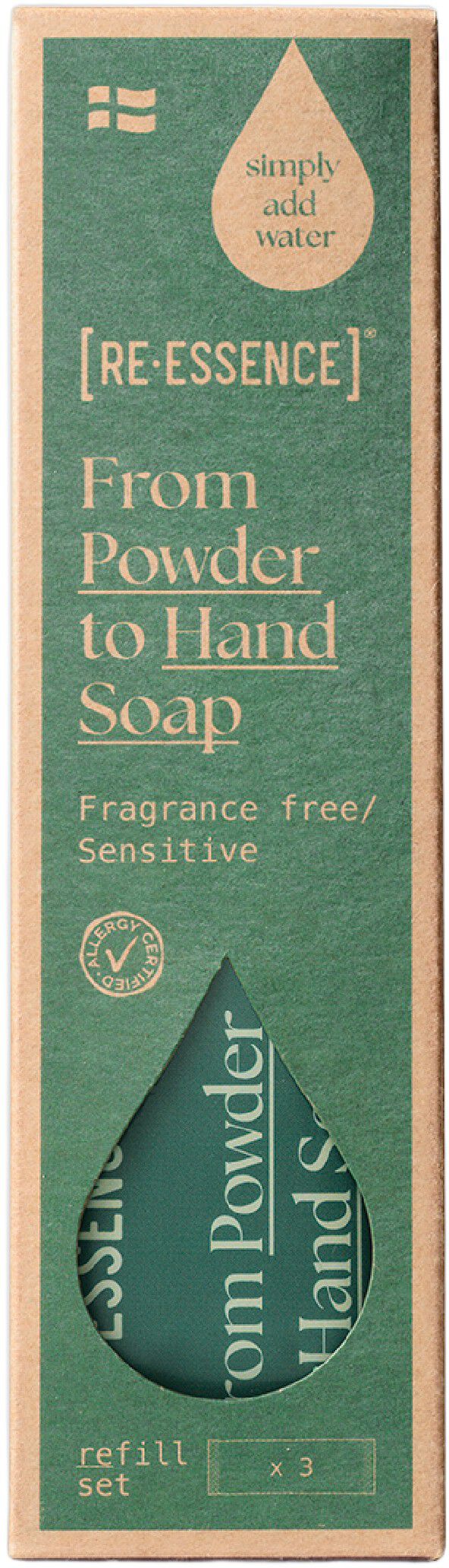 REFILL S&AElig;T PARFUMEFRI / SENSITIV