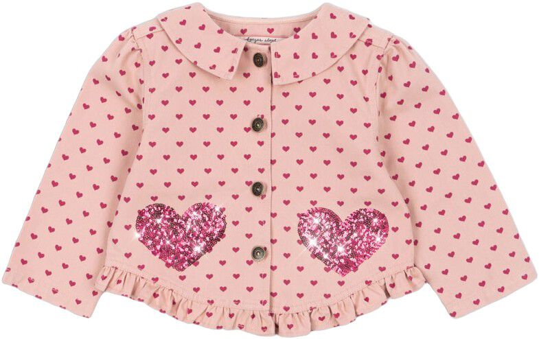 NOLA SEQUIN SHIRT JACKET GOTS