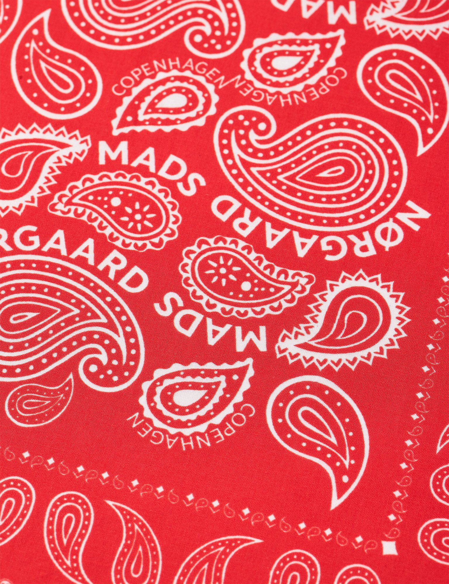 Soft Cotton Paisley Scarf Solid