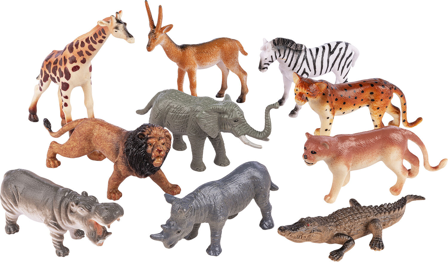 VILDE DYR I BOX 10 DELE