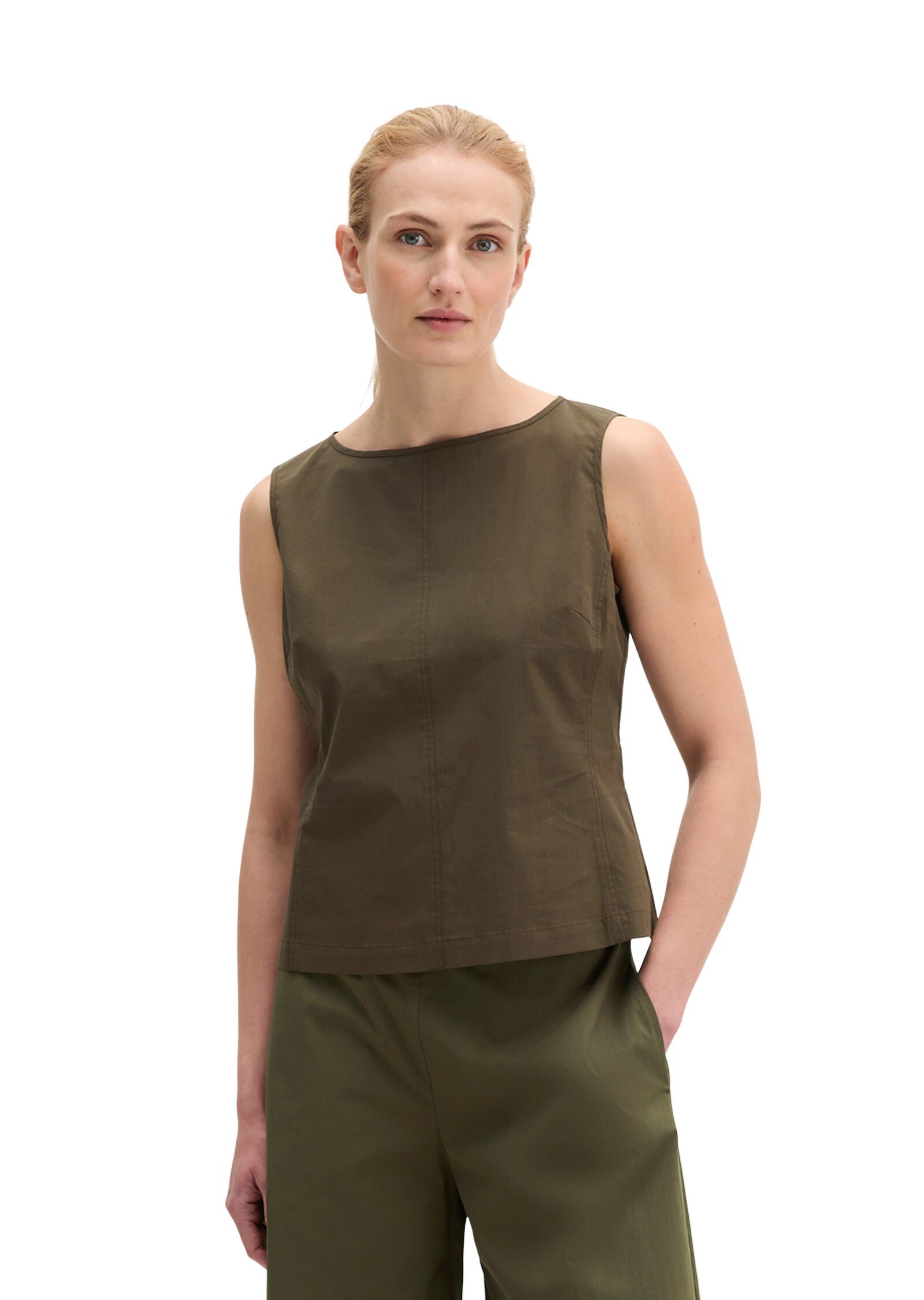 Woven Blouses Sleeveless