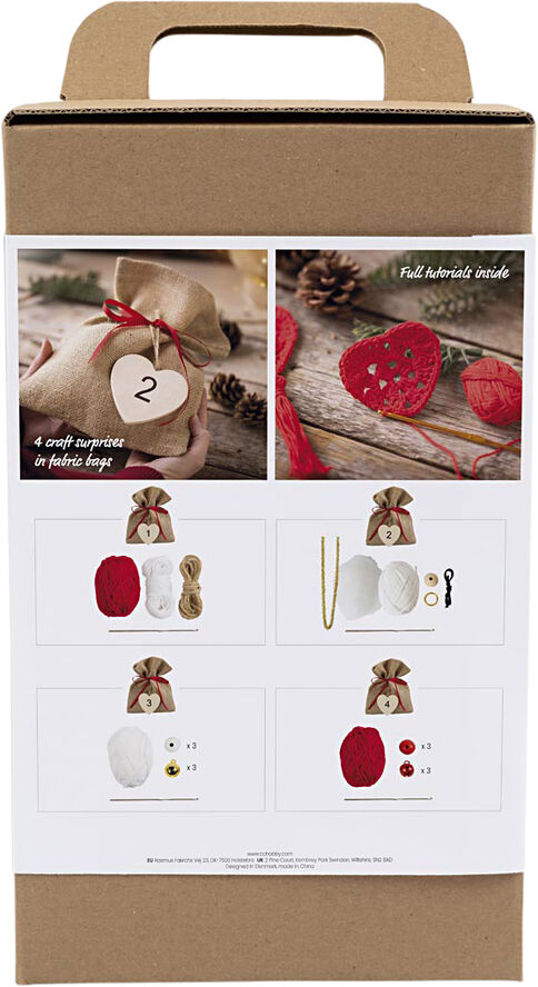 Adventskalender Hækling