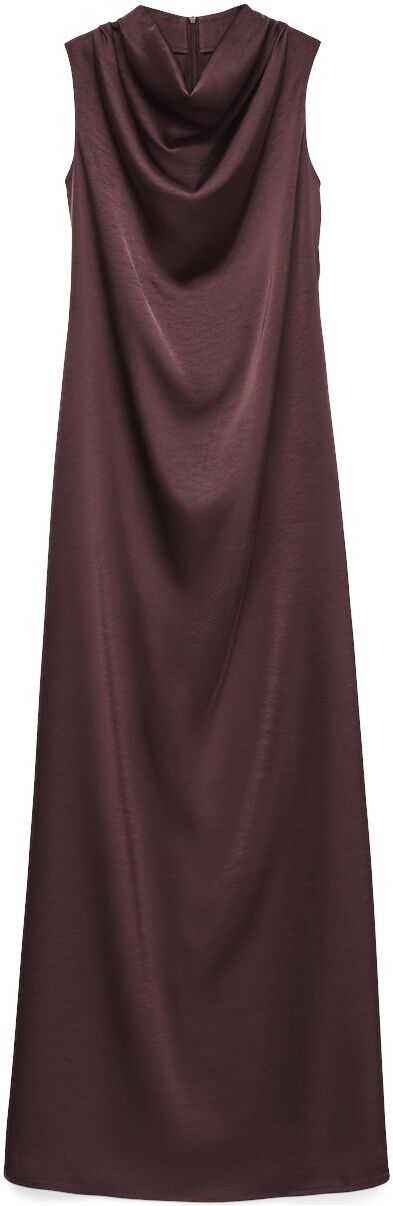 VMRITA HIGH NECK LONG DRESS WVN EXP