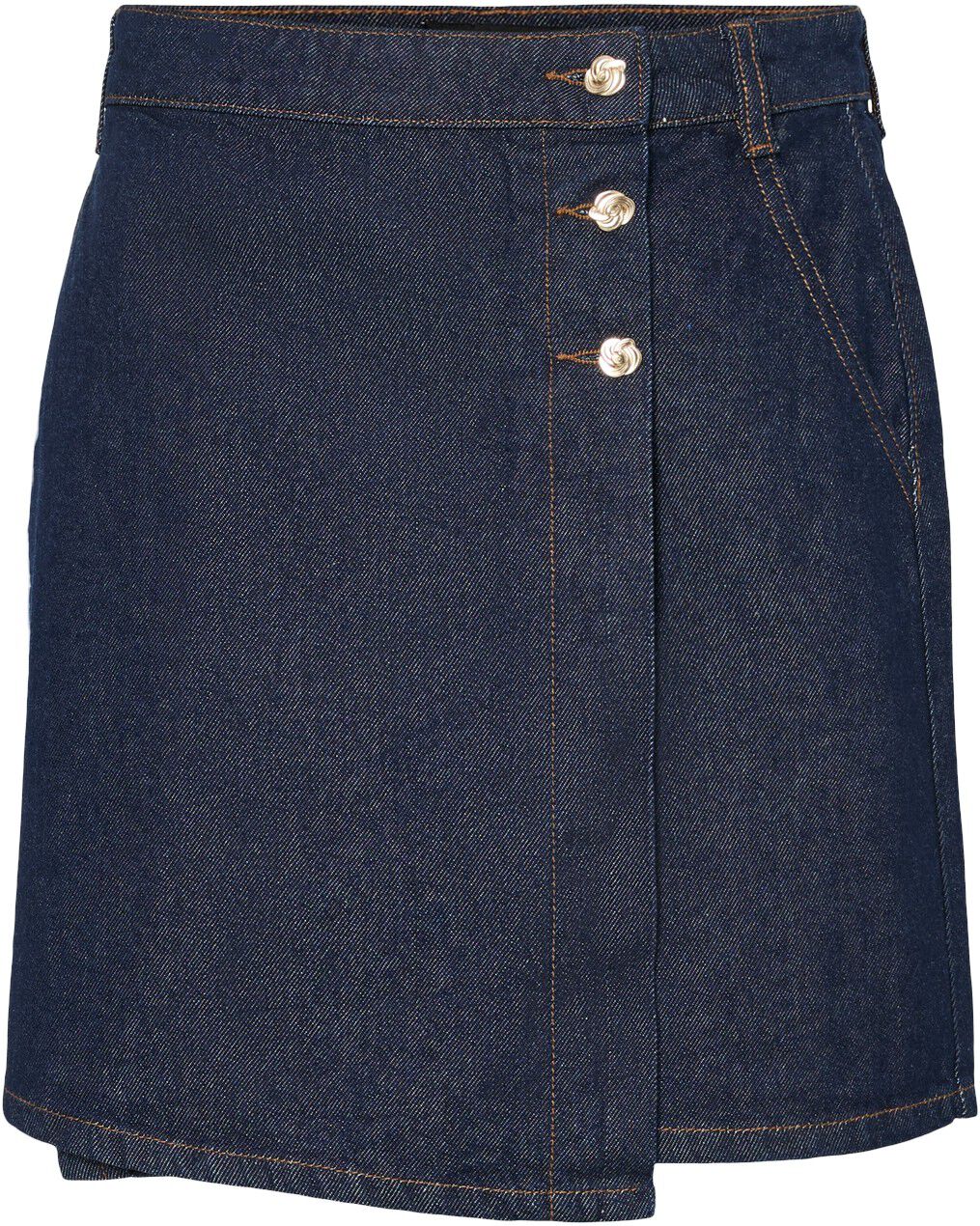 PCMALIN HW DENIM SKIRT
