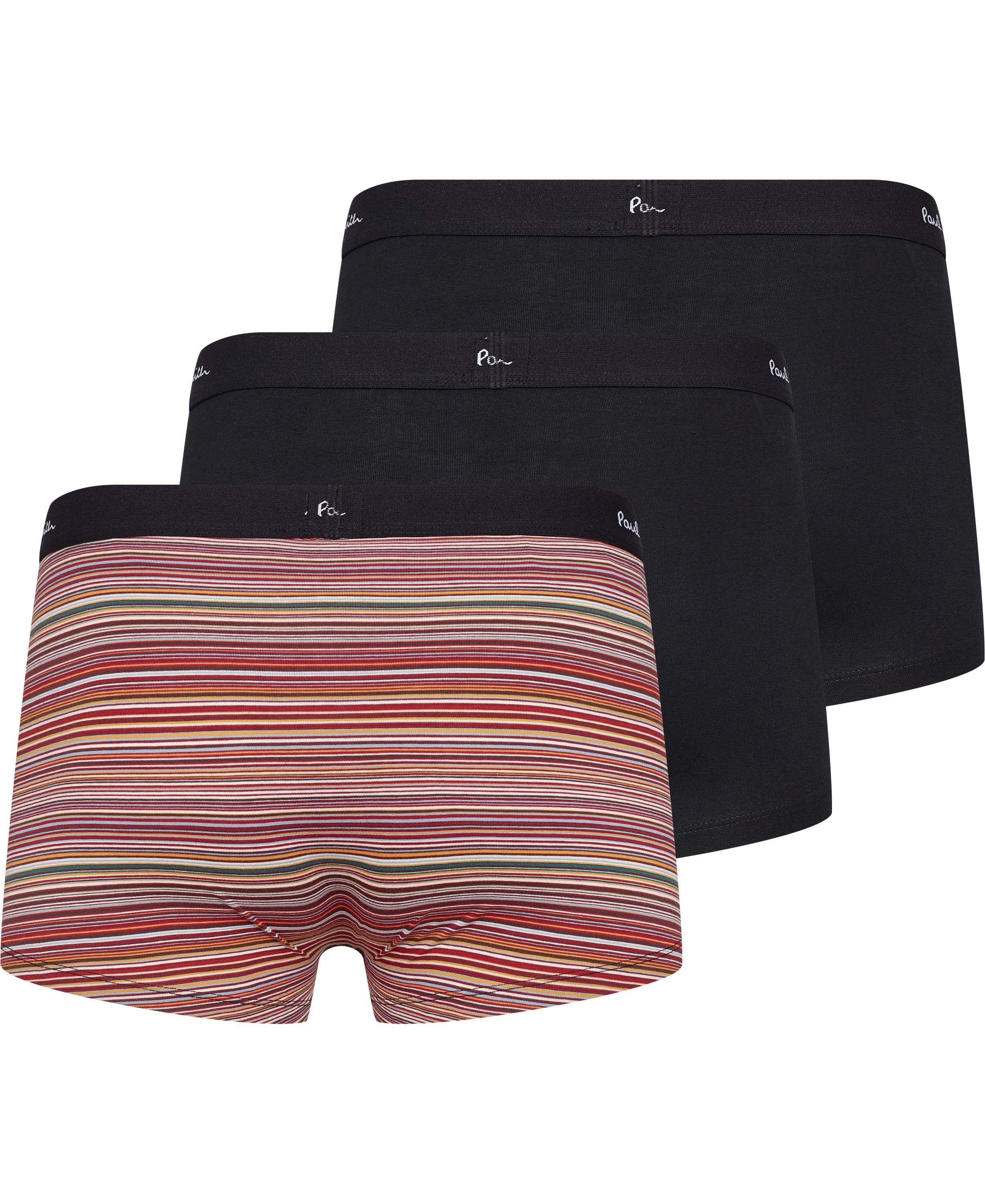 MEN TRUNK 3 PACK BLK SIGN