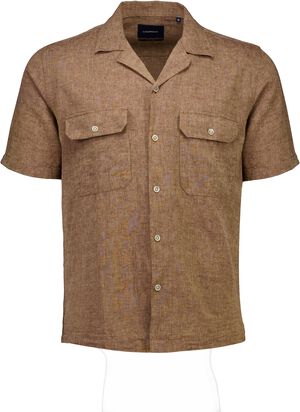 Cotton/linen resort shirt S/S