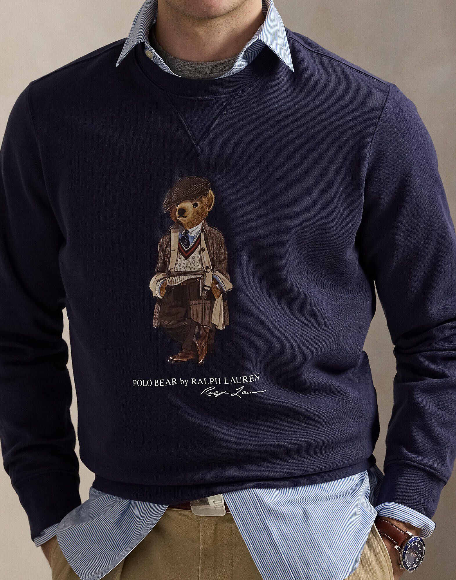 Polo Bear Fleece Sweatshirt