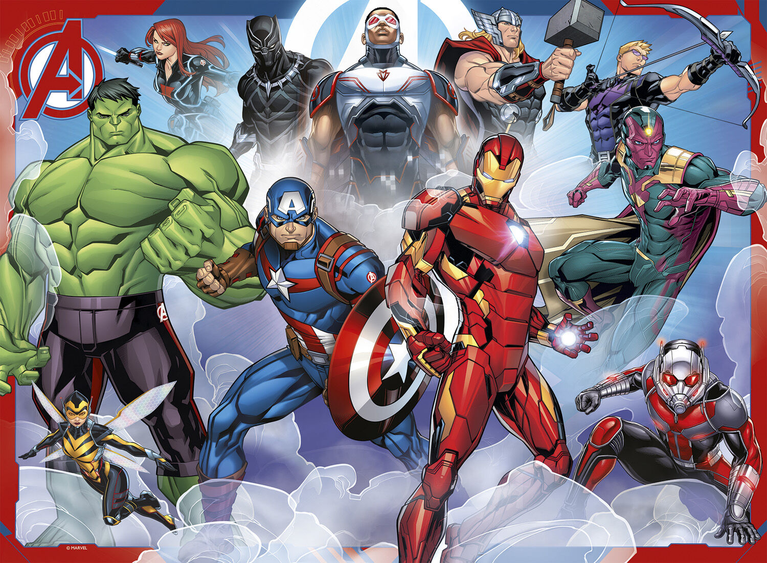 Ravnsburger 100brikker ass