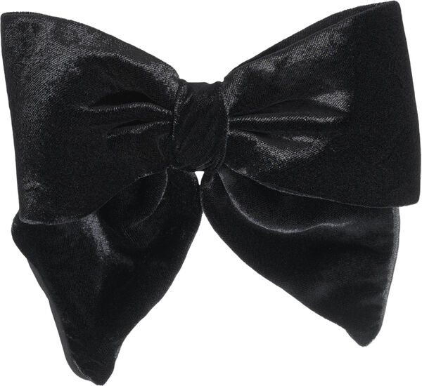 Luxury Bow Silk Velvet Black 4 pcs