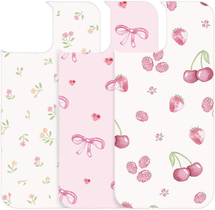 Print Pack iPhone 15/14/13 Pink Breeze