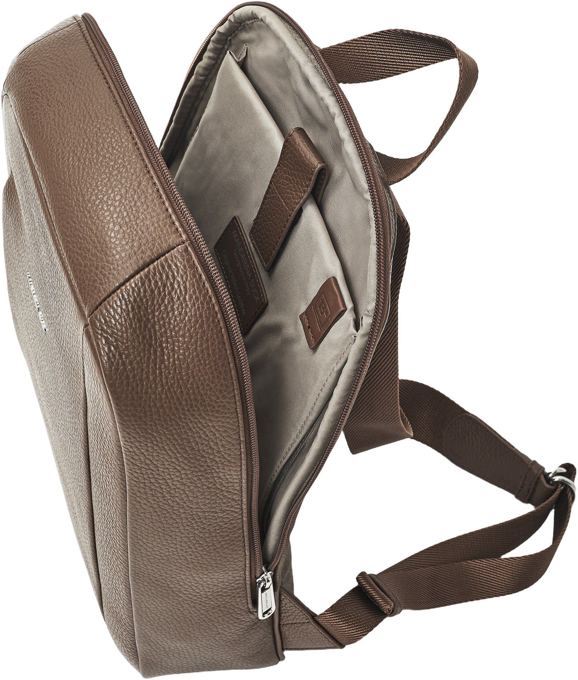 MELLOW LEATHER BACKPACK / MILK CHOCOLATE
