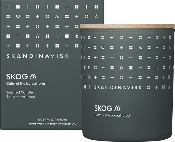 SKOG Scented Candle w Lid 200g