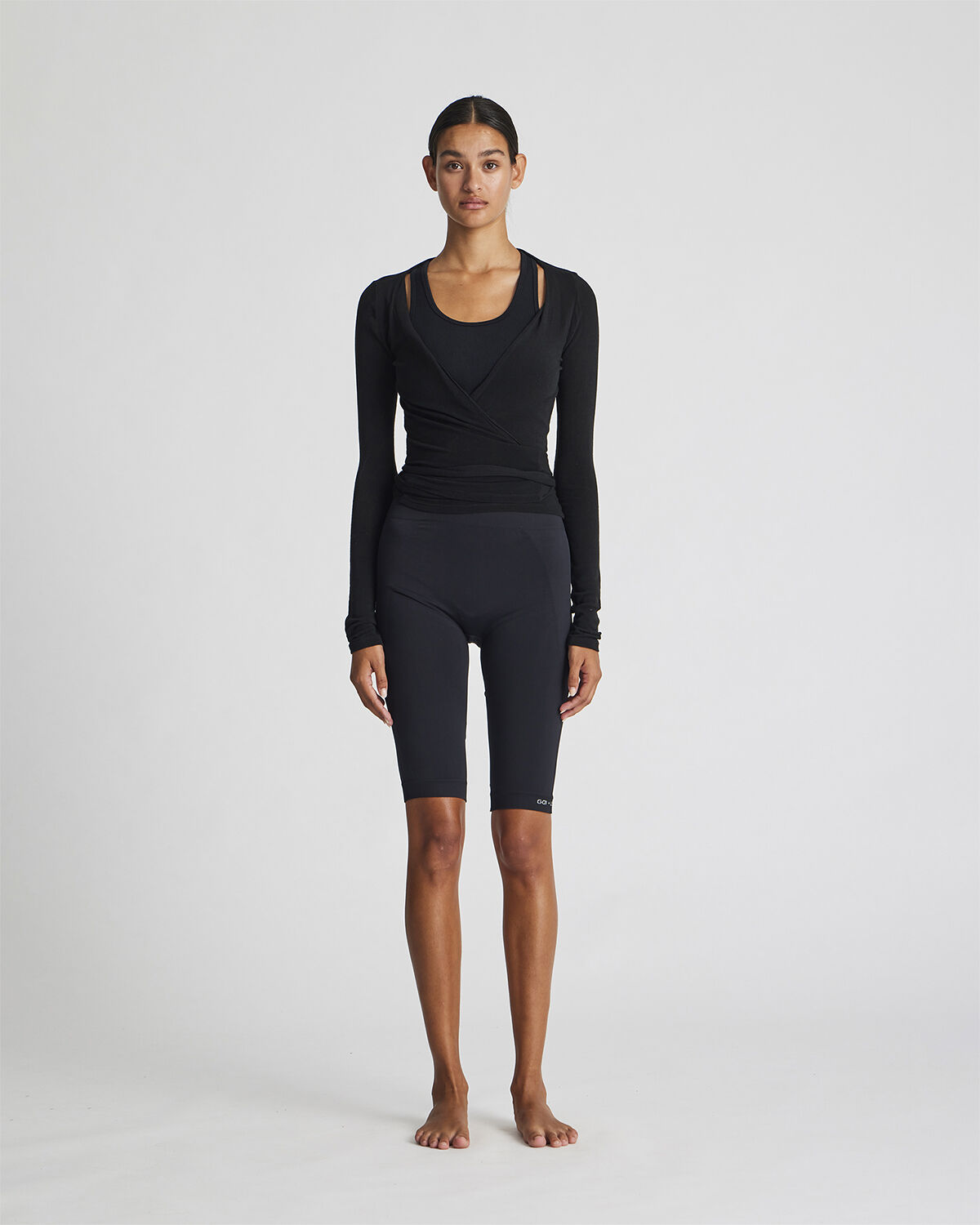 Anne L/S Wool Wrap Top