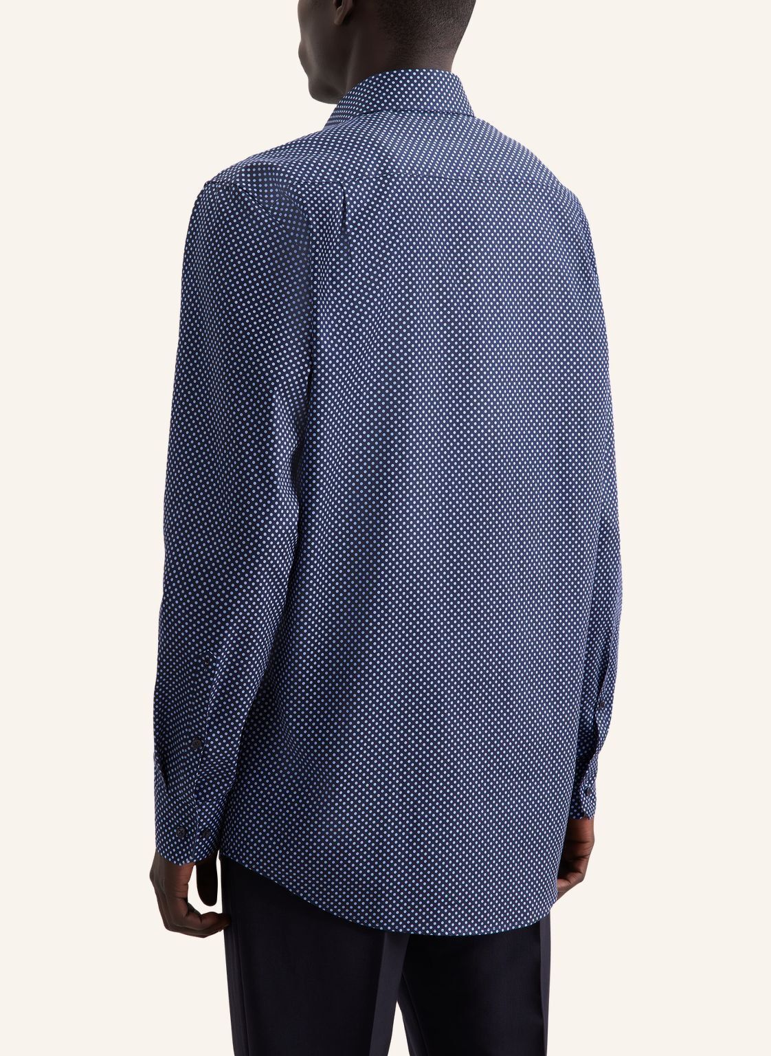 Business shirt Regular 1/1 Kent-Collar Print
