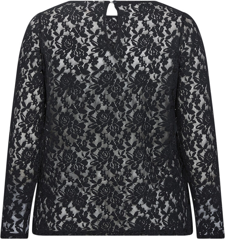 Curvy WA-GRAZIA 2 T-shirt Sort