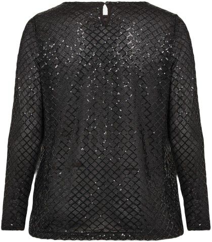 Curvy WA-SHAO 1 Bluse Sort