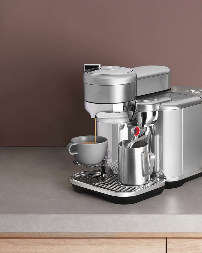 The Vertuo Creatista Brushed Stainless Steel