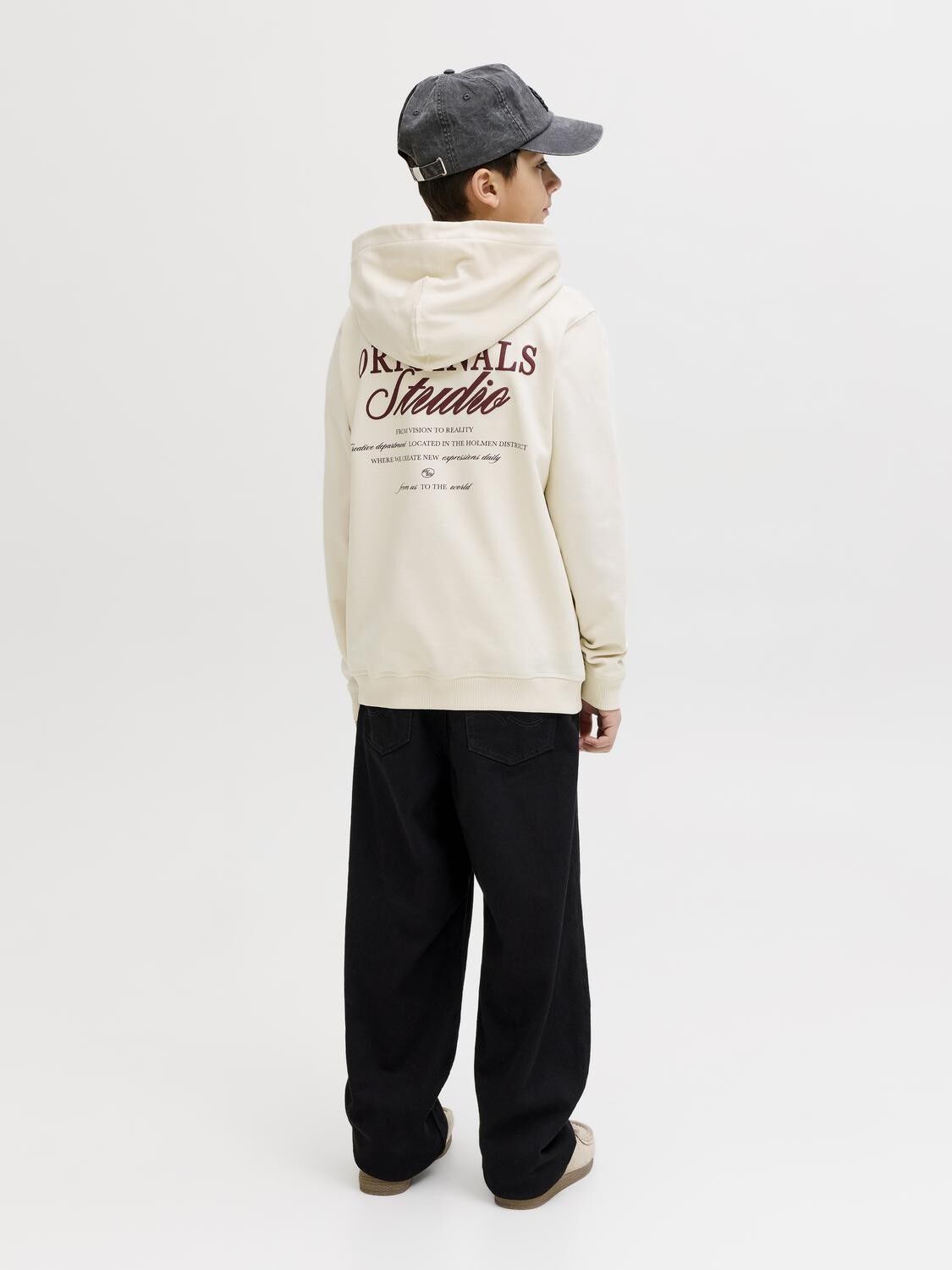 JORNORREBRO TYPO BACK SWEAT HOOD SN
