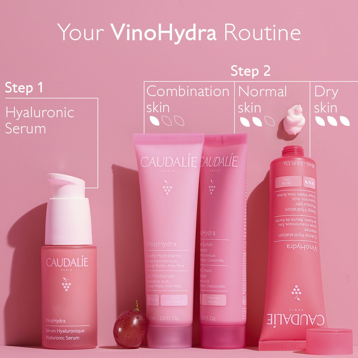 Caudal&iacute;e Vinohydra Gel Moisturizer 60 ml