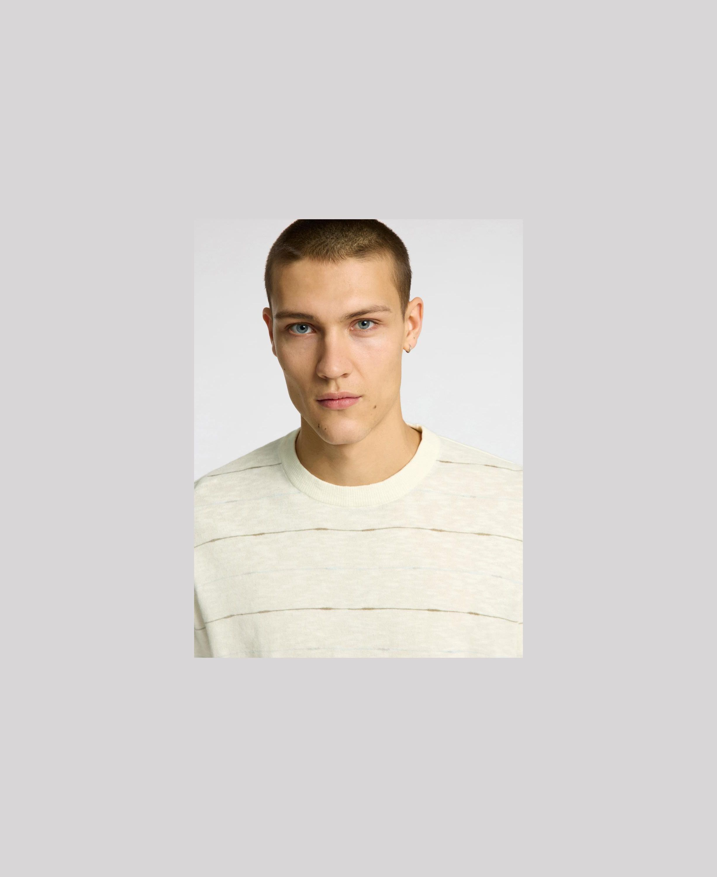 SLHBERG SUN SS KNIT RELAXED TEE