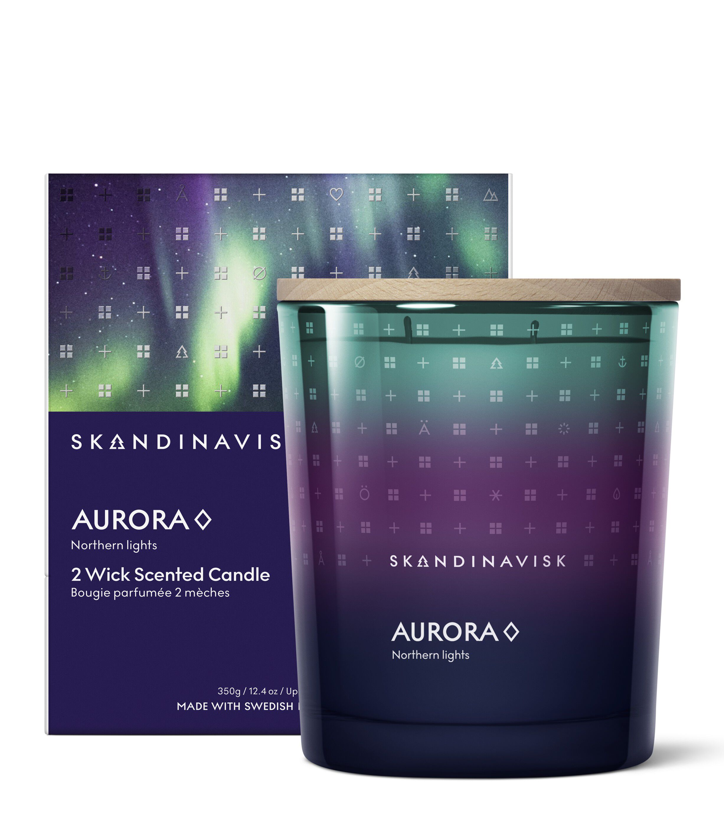 AURORA 2-wick Scented Candle 350g