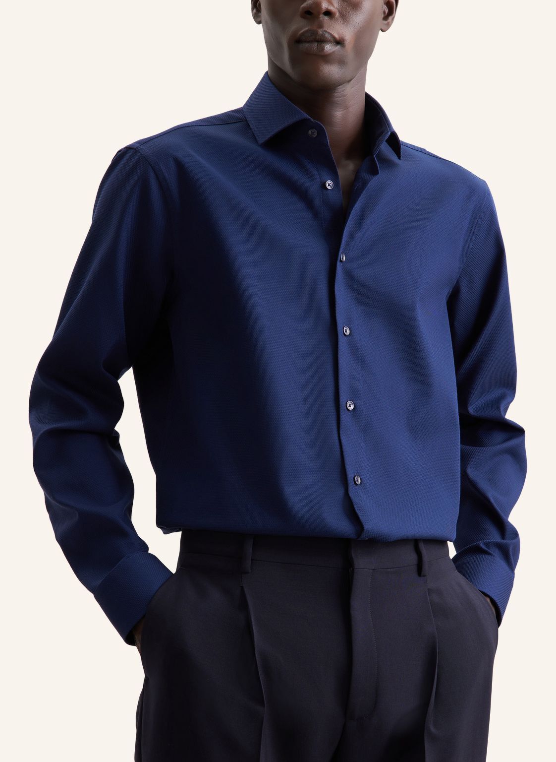 Business shirt Regular 1/1 Kent-Collar Structure