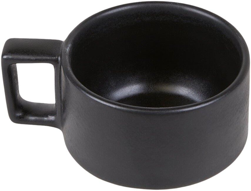 Otto Ceramic Mug with Handle | Black