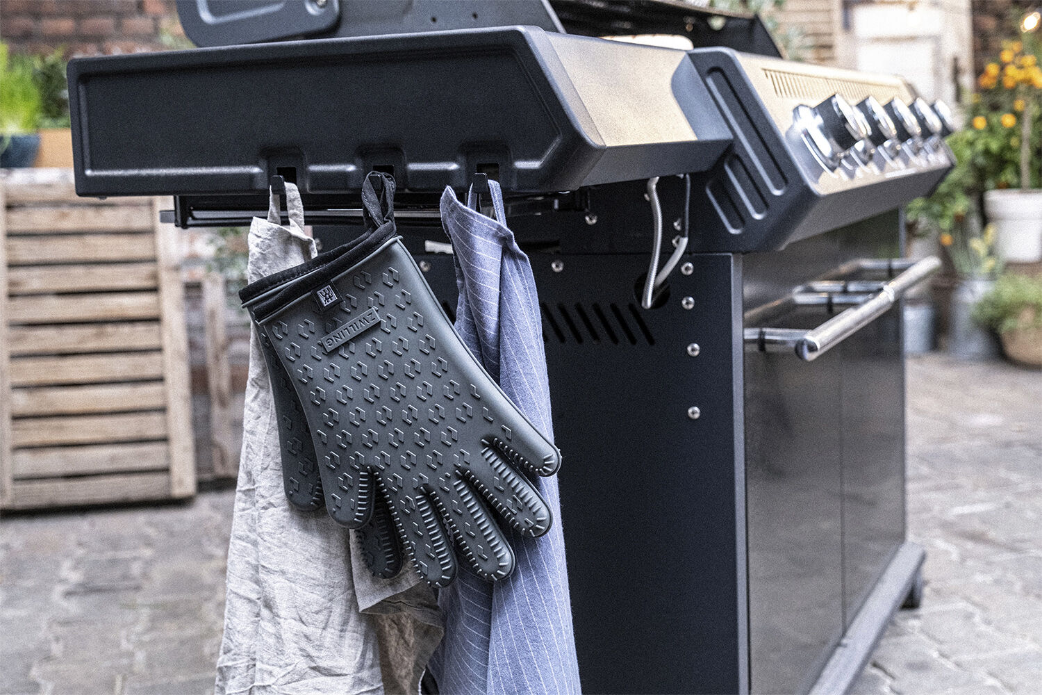 BBQ+ Grillhandsker Antracit