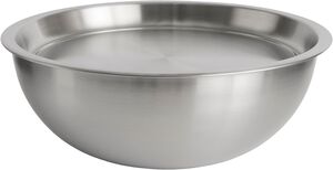 Outdoor Market Steel Bowl with Lid - Medium -
