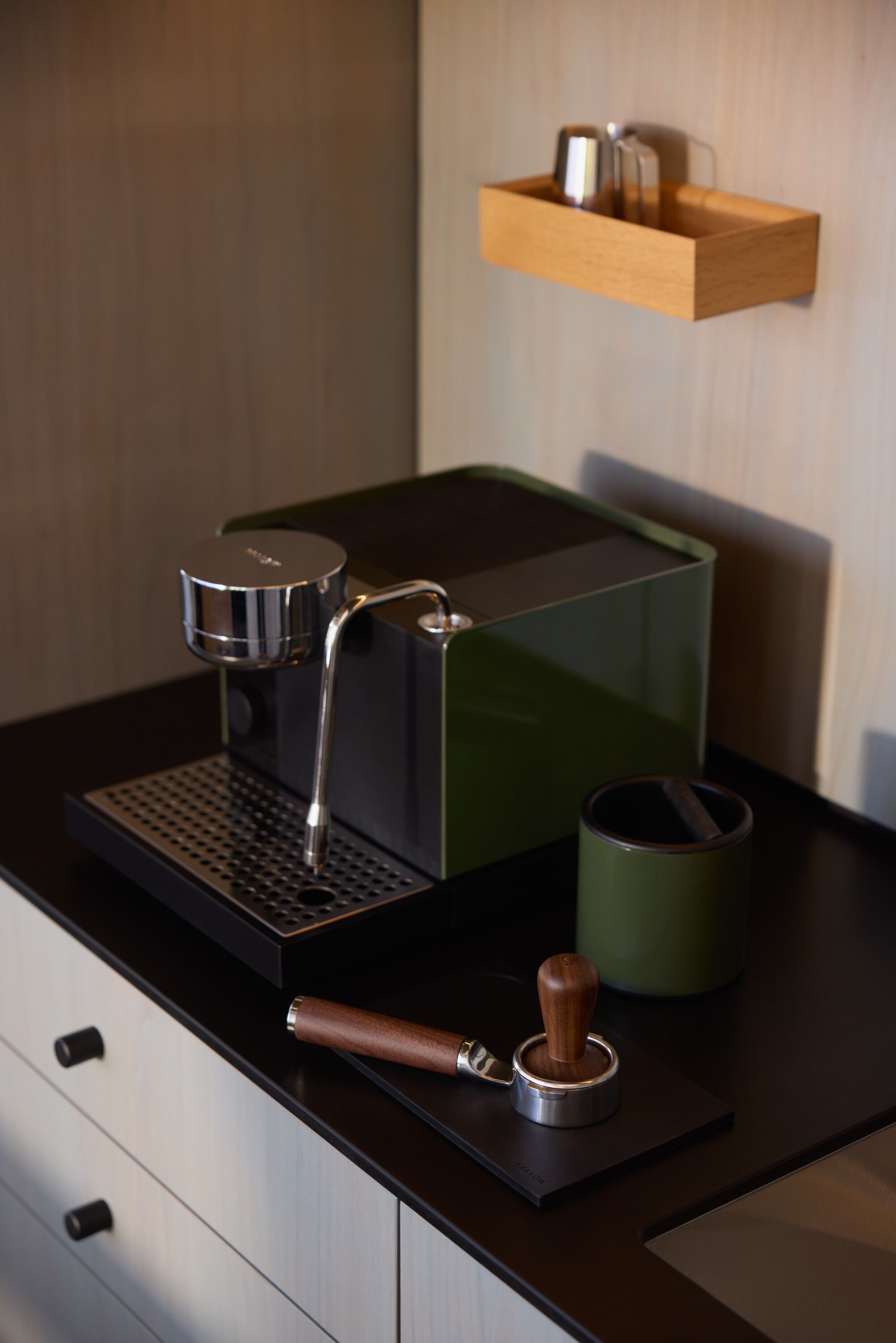 Espresso Knock Box Woodland