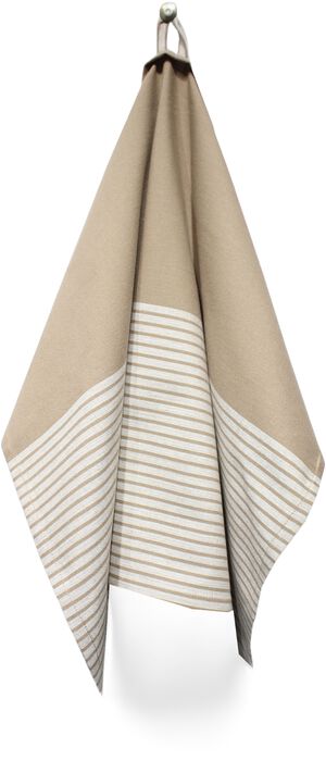 Tea Towels 50x70 cm MIX - Stripe camle