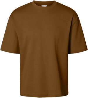 SLHLOOSEOSCAR SS O-NECK TEE NOOS