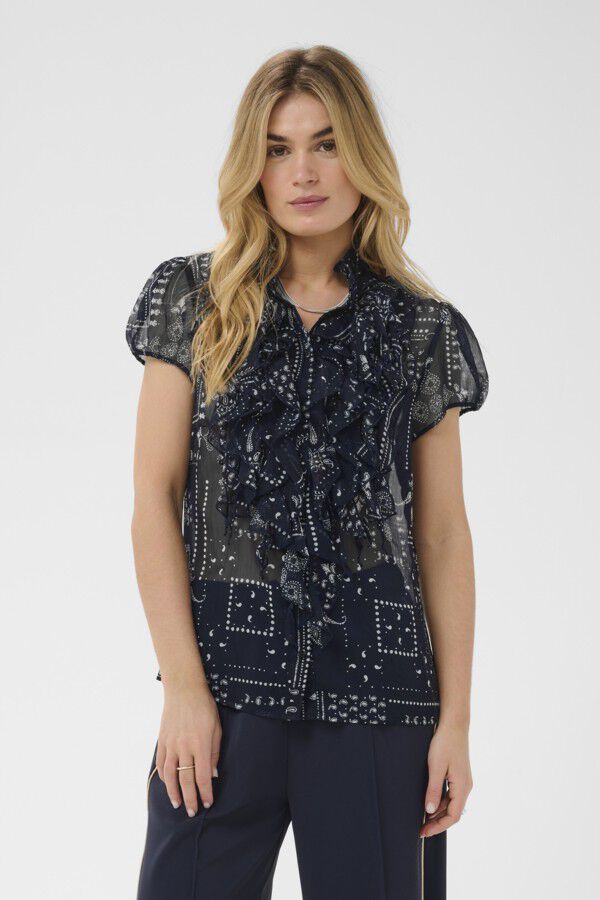 LiljaSZ Crinkle SS Shirt