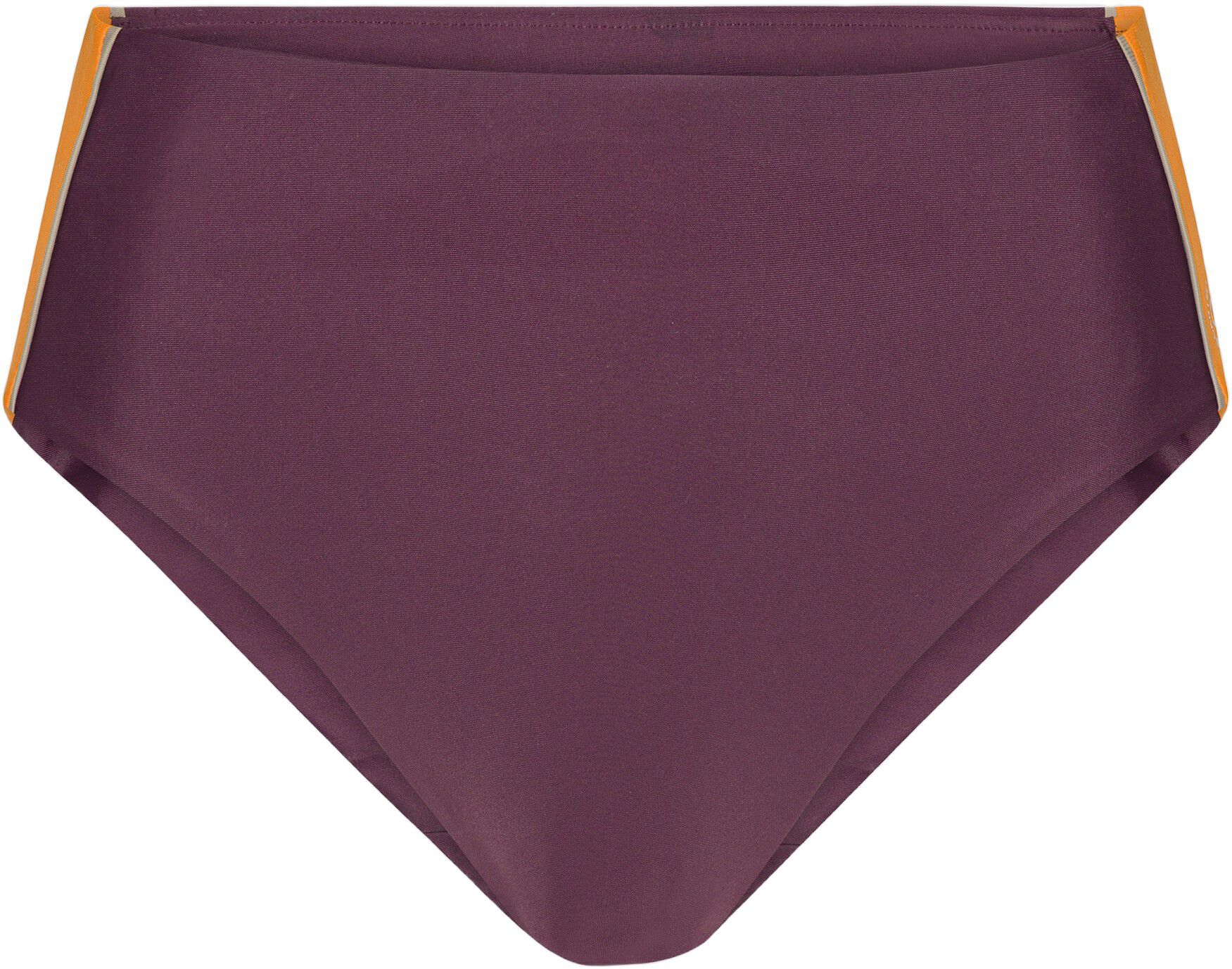 Ubud Colorblock high-waisted bikini bottom - Clear/Cartel Blue