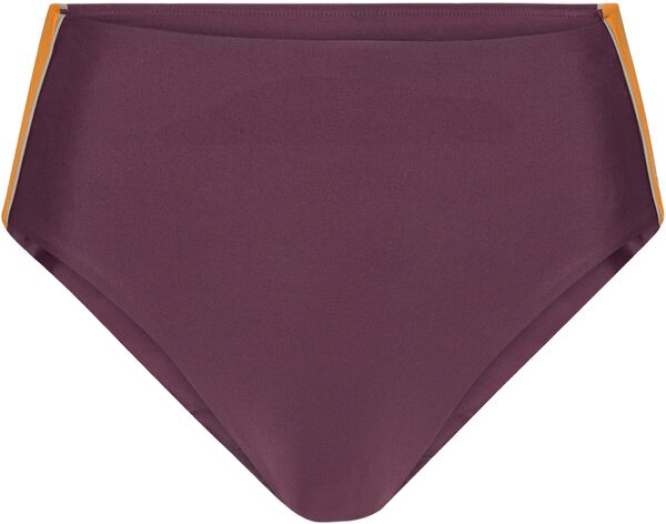 Ubud Colorblock high-waisted bikini bottom - Nero