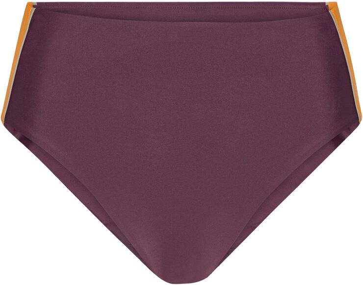 Ubud Colorblock high-waisted bikini bottom - Nero