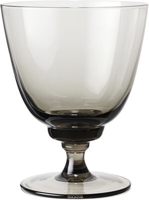 Flow Glas på fod 35 cl smoke