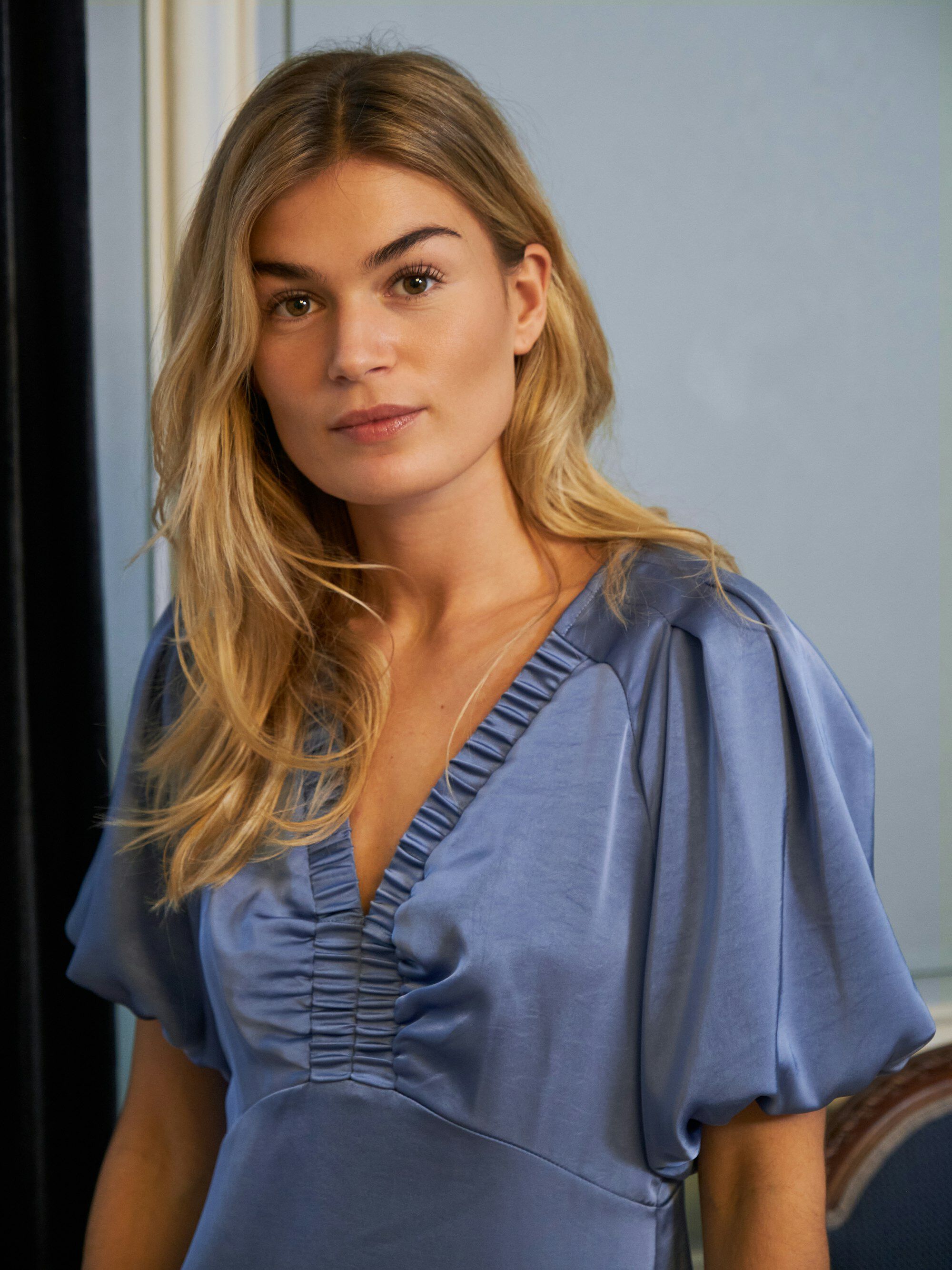 Illana Heavy Sateen Dress