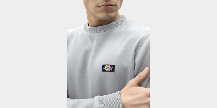OAKPORT SWEATSHIRT GREY MELANGE