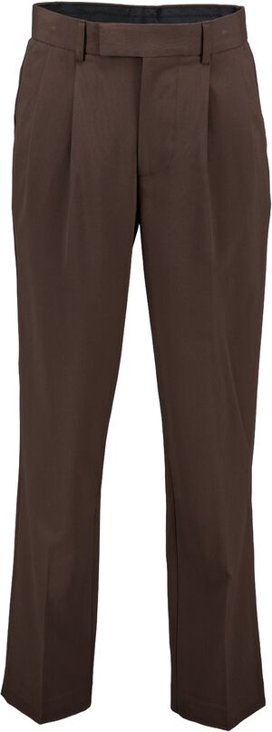 Relaxed pleated formal pants