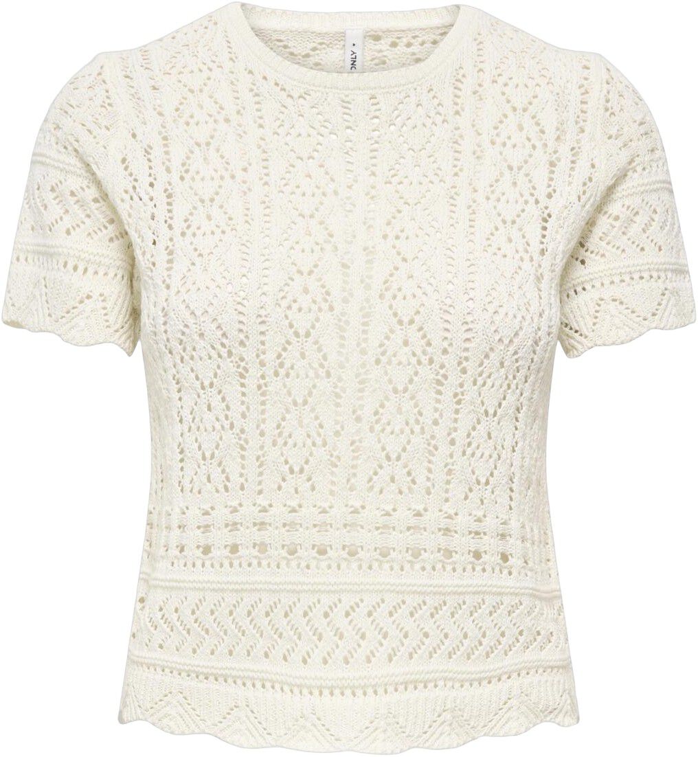 Onlelke Life Ss Structur O-Neck Knt Noos